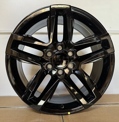 6x139.7 18''  GLOSS BLACK TRAIL BOSS GMC SIERRA YUKON TRUCK WHEELS SET 18x8.5''