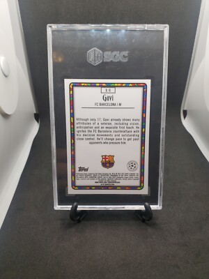 2021-22 Topps Merlin Chrome UEFA Gavi Renaissance Refractor RC