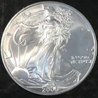 2006 Uncirculated American Silver Eagle US Mint Issue 1oz Silver #o509