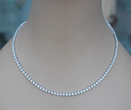 SI1 Natural 12ct Diamond Tennis 