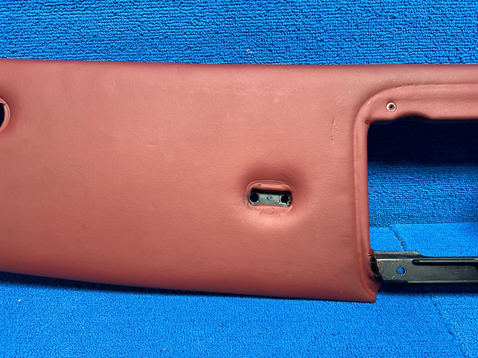 2006-2011 BENTLEY CONTINENTAL GTC FRONT OVERHEAD ROOF TRIM MOLDING PANEL RED OEM