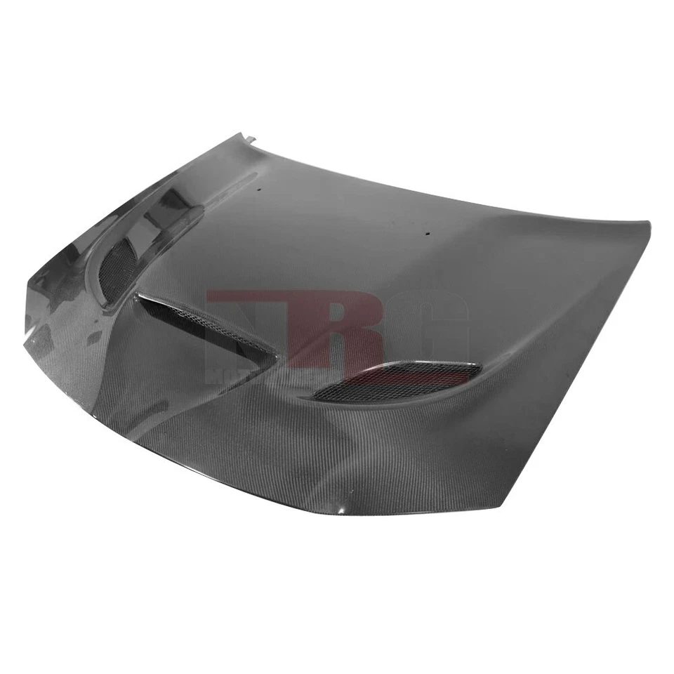 for 2011-2023 Chrysler 300 300C 300S SRT Hellcat style vented Carbon Fiber Hood - Image 3 of 4