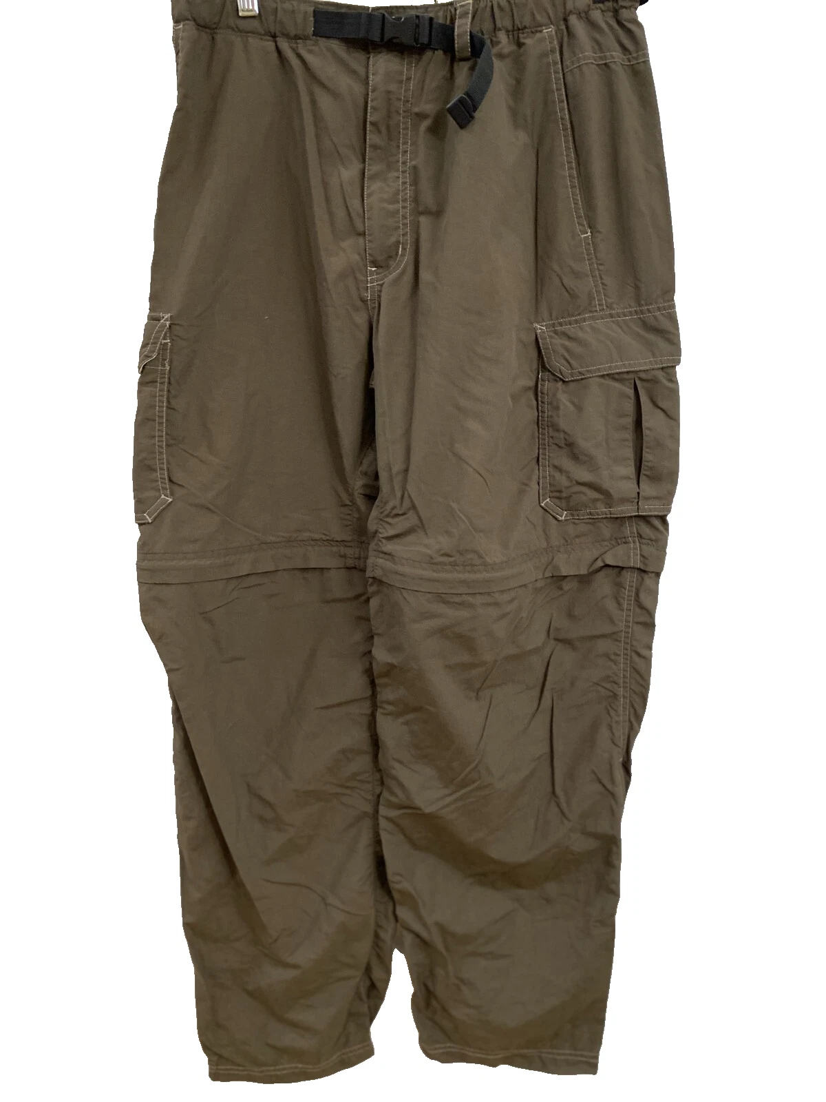 REI Mens Cargo Convertible Pants/shorts Mens L X 32x31 Nylon Zip Off Hiking