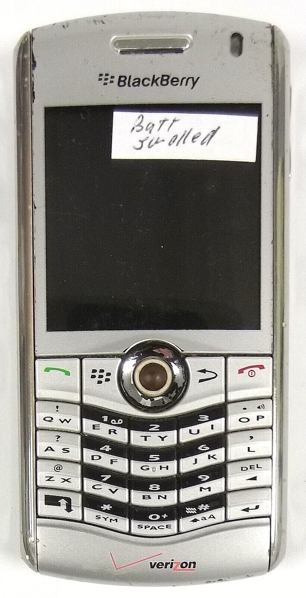 BlackBerry Pearl 8130 - Silver ( Verizon ) Very Rare Smartphone