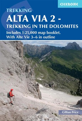 Alta Via 2 - Trekking in the Dolomites | Gillian Price | Englisch | Taschenbuch