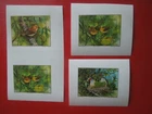 G6993 COOK ISLANDS  1989  BIRDS   IMPERF  PROOF  WWF MI 1282-84  MNH  SCARCE