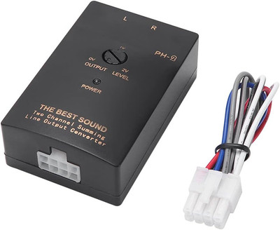 Car High to Low 2-Kanal Line Output Converter RCA, Car Line Converter Output Ada