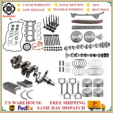 Engine Overhaul Rebuild Kit Crankshaft Rods Bolts Set For G4NC NA2.0 Hyundai Kia