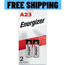Energizer A23 Batteries, A23 Battery Alkaline, 2 Count
