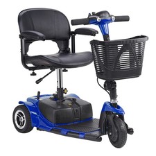 Uimoso 3-Wheel Folding Mobility Scooter for Seniors 12Mile Range 265LBS Capacity