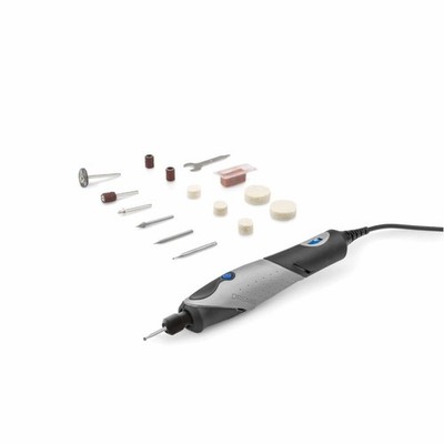 Rotary Tool Kit 15 Piece Dremel Stylo+ Engraving Pen Model 2050-15 Craft Wood