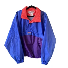 WearGuard Jacket Mens Medium Large Vintage Windbreaker Pullover Lightweight Coat