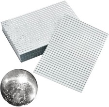 12000Pieces Self-Adhesive Mirror Tiles Disco Ball Mirror Tile Square Glass Mosai