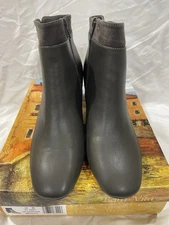 Bella Vita Women's Medley Boots, Color Grey With Super Suede, Size 10 Wide