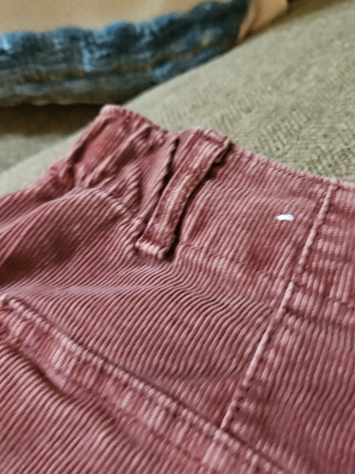 American Eagle Outfitters Raspberry Corduroy Mini… - image 8