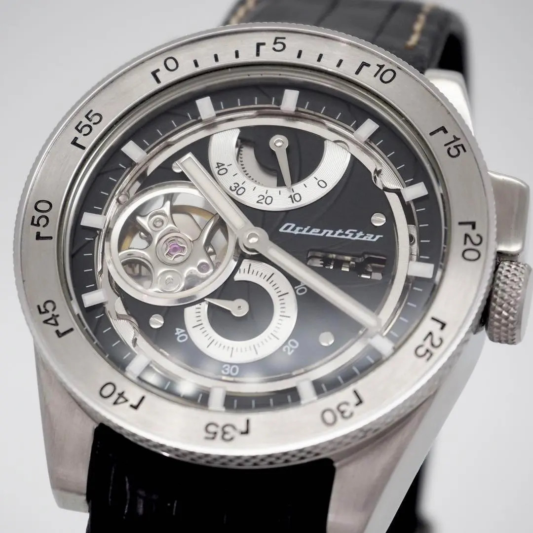 Orient Star Automatic Skeleton Open Heart Power R… - image 6