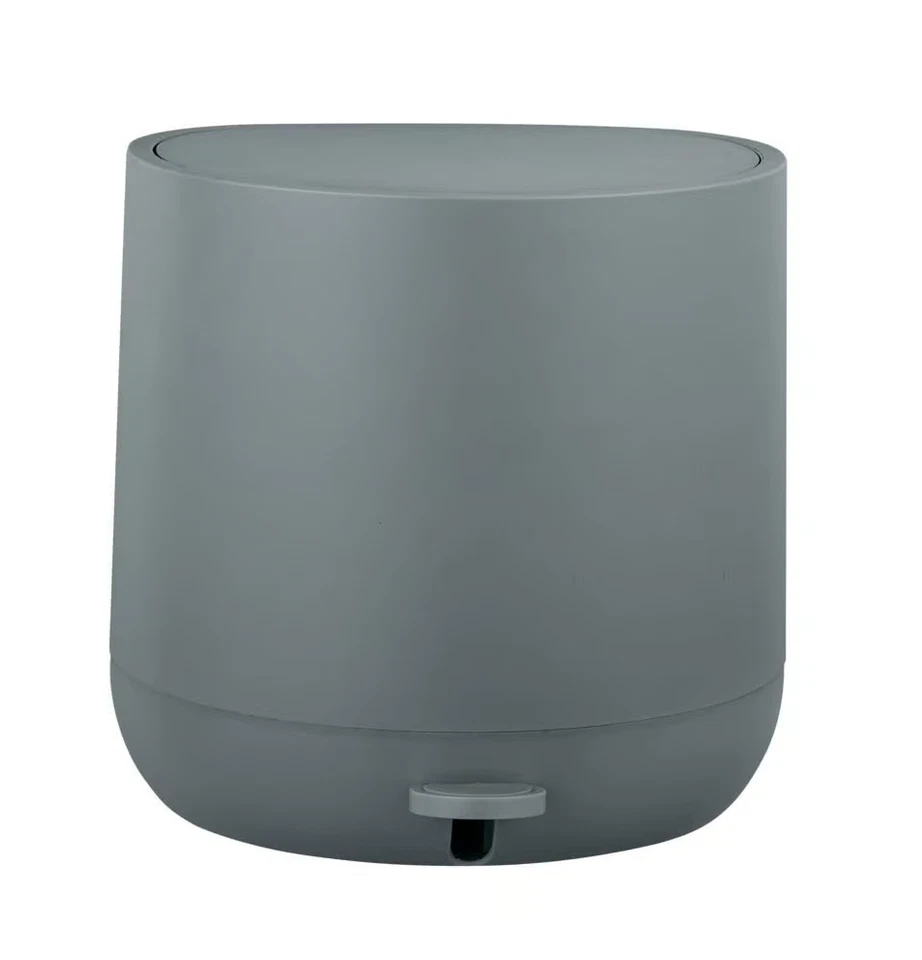 WENKO - Treteimer Mod. POMINO, Grau mit Absenkautomatik, 4,5 Liter - Bild 2 von 2