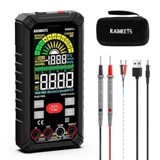 KAIWEETS KM602 Smart Digital Multimeter True RMS 6000 Counts Mini Portable ACDC