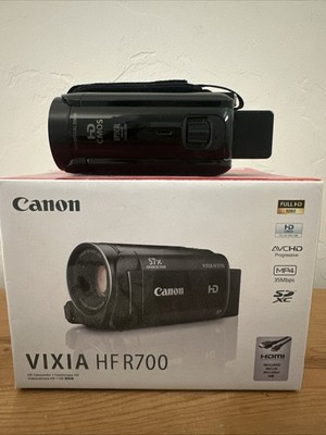 Canon HF R700 32GB Camcorder - Black for sale online | eBay