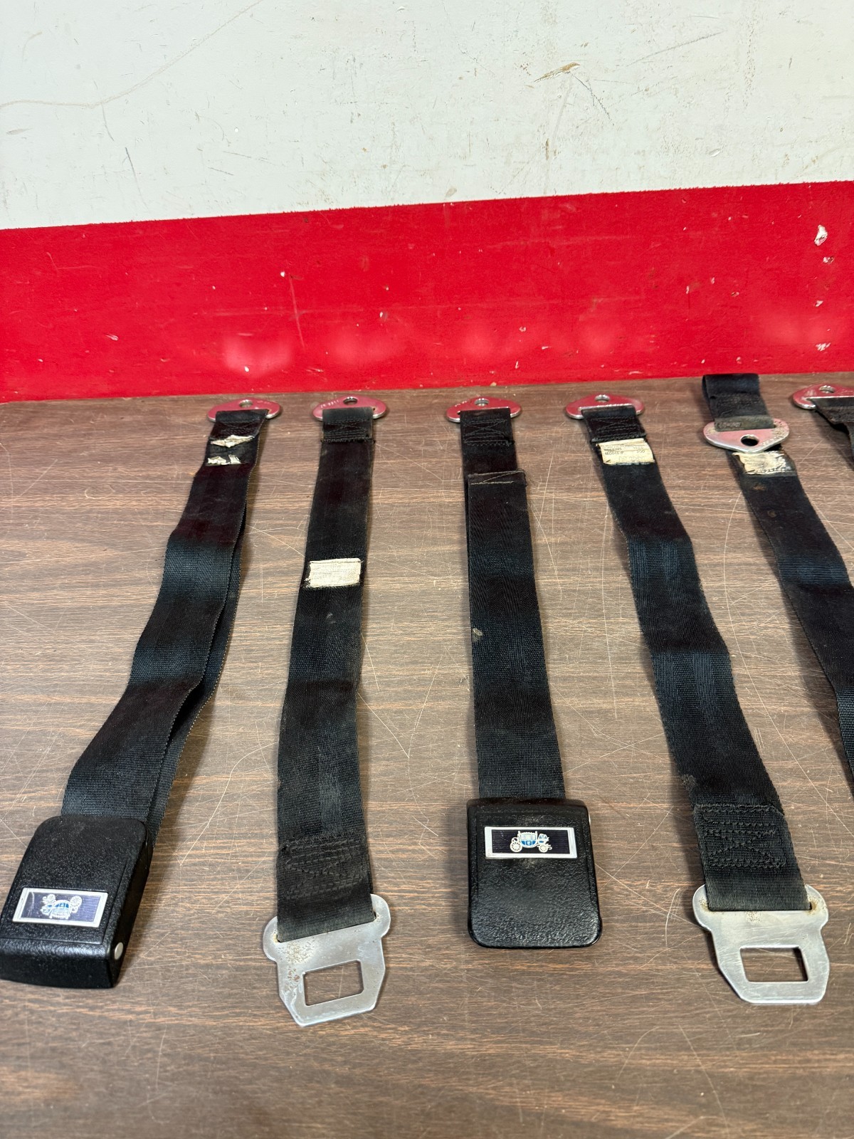 ORIGINAL 1966 1967 GM CHEVY CHEVELLE BUICK PONTIAC COACH SEAT BELTS 1225