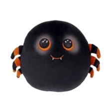 TY Squish-A-Boos (Squishies) Plush - COBB the Spider (Small Size 10 inch) MWMTs