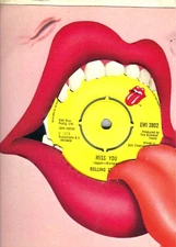 THE ROLLING STONES- "MISS YOU"/"FARAWAY EYES"- EMI 2802 (HOLLAND PRESS) - VG++