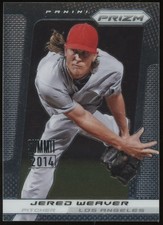 2013 Panini Prizm 2014 Industry Summit /5 Jered Weaver #110 Angels