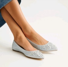 Lauren Lorraine Kelsey Women s Rhinestone Flats