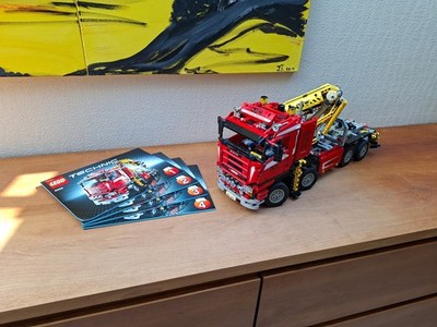LEGO Technic - Truck mit Power-Schwenkran (8258) von 2009, kpl. mit Anleitung