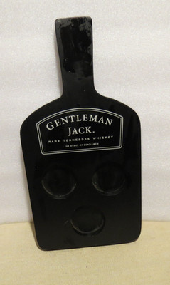 Gentleman Jack Daniel's Tennessee Whiskey Wood Shot Serving Paddle