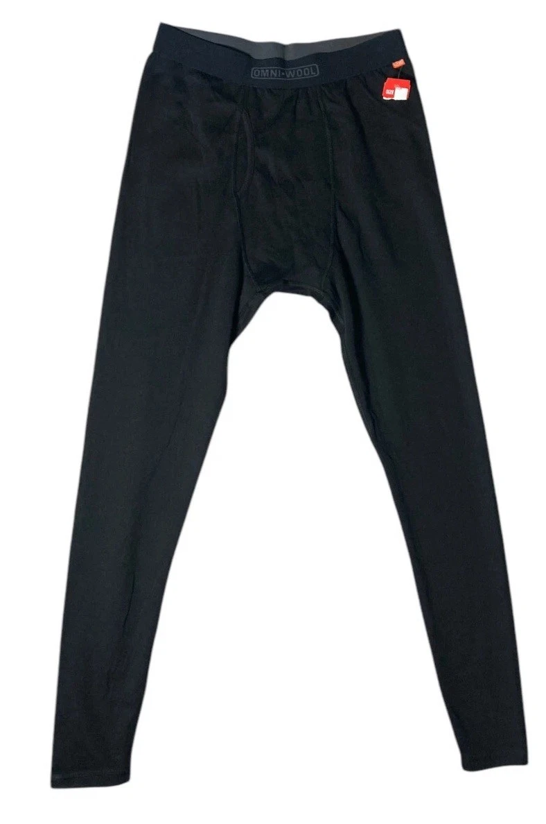 Omni-Wool Base Layer Pants Men's Size Small Black Wool Blend NEW
Opens in a new window or tab