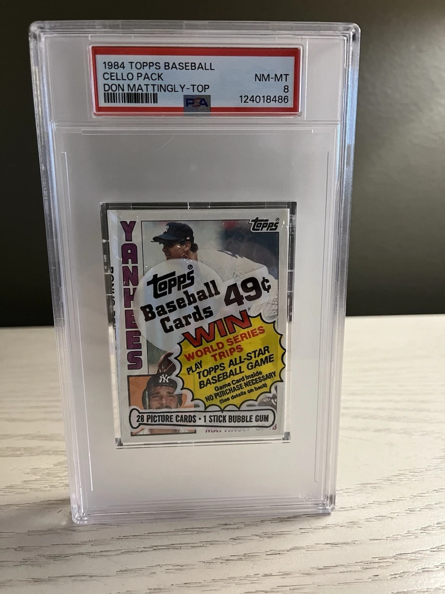 Professional Sports Authenticator (PSA) Baseball 1984 Season