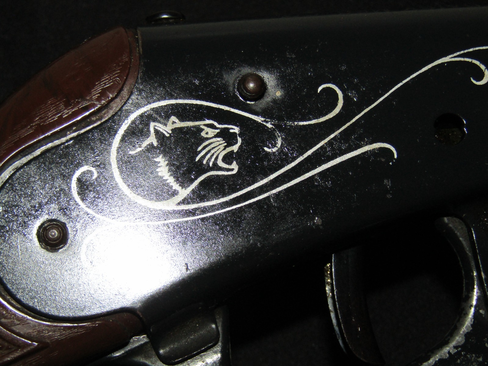 Vintage Daisy Model 111 Air Rifle BB Gun Cougar Graphics Working Condition thumbnail 10