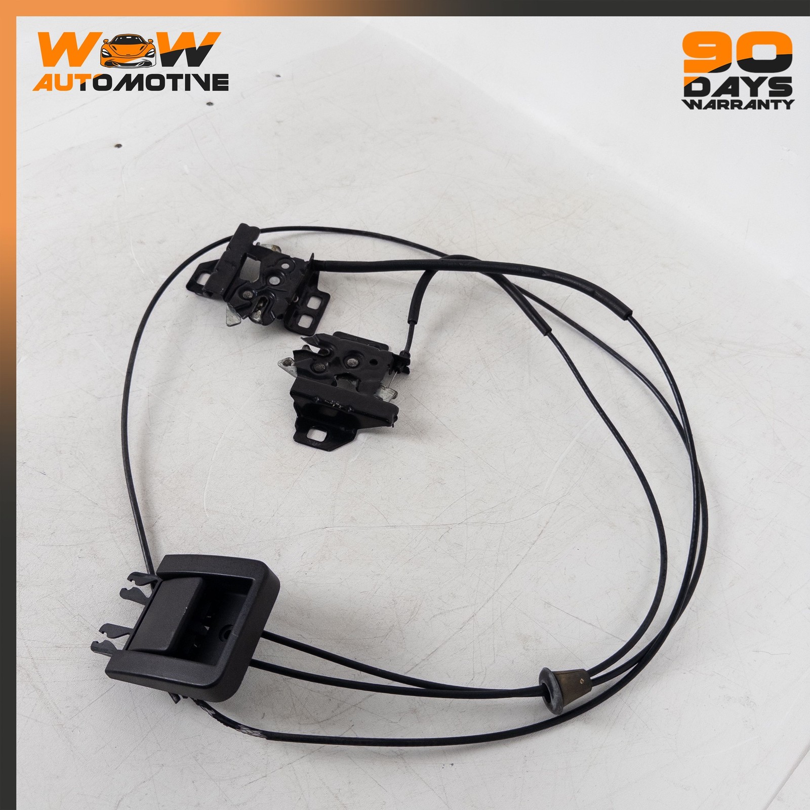 05-13 CHEVROLET CORVETTE C6 FRONT HOOD LATCH RELEASE HANDLE CABLE ASSEMBLY OEM