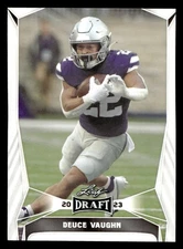 2023 Leaf Draft Deuce Vaughn #21 Kansas State Wildcats