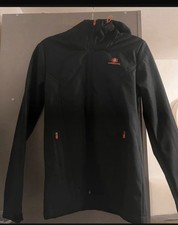 Lumberjack Women’s Softshell Jacket Size S Black Hooded Zip Coat Outdoor