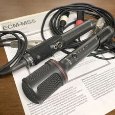 SONY ECM-MS5 Condenser Stereo Microphone Very Good from JP