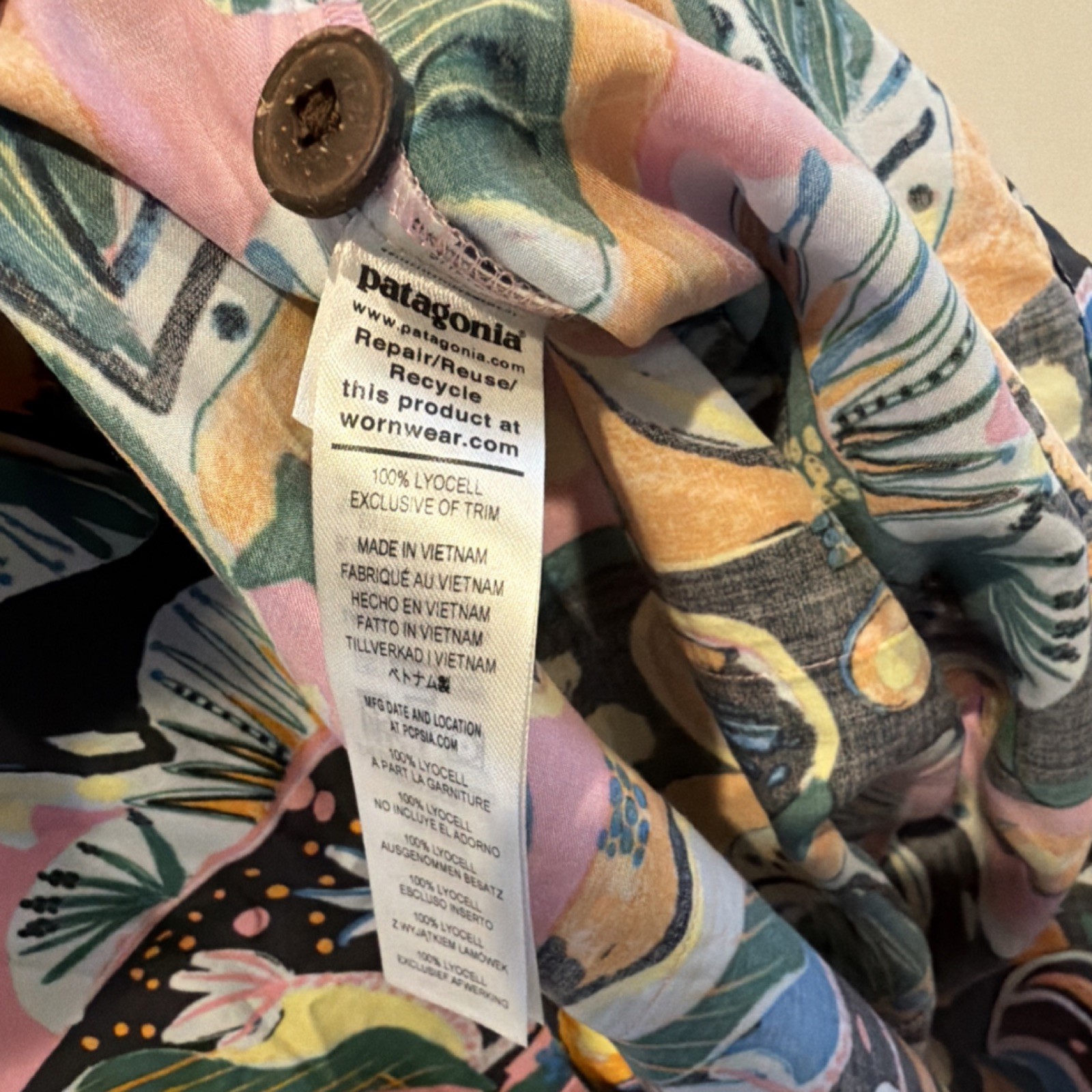 Patagonia “Pataloha” Women's Large Print Romper thumbnail 5