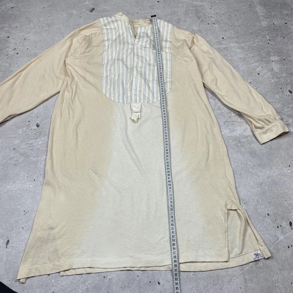 Camisa de vestir antigua eduardiana francesa para hombre alrededor de 1900 con bordado para caballero Foto 4 de 4