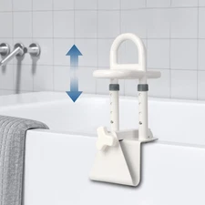 Bathtub Grab Bar Over Side of Tub, Shower Grab Bars for Bathtubs and Showers