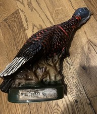 Vintage Austin Nichols Wild Turkey No. 7 Limited Edition Ceramic Decanter Empty