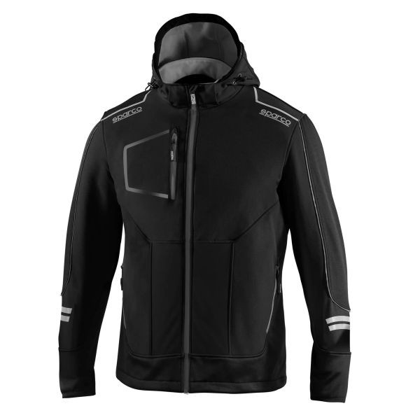 Fits SPARCO TEAMWORK 02412 NRGS/XXL jacket fleece black/grey XXL 0241 ⭐UK Stock⭐
