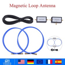 YouLoop Magnetic Loop Antenna Portabel+Preamplifier Amplifier ür HF und VHF