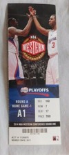2013-14 Los Angeles Clippers NBA Ticket Unused Pick one