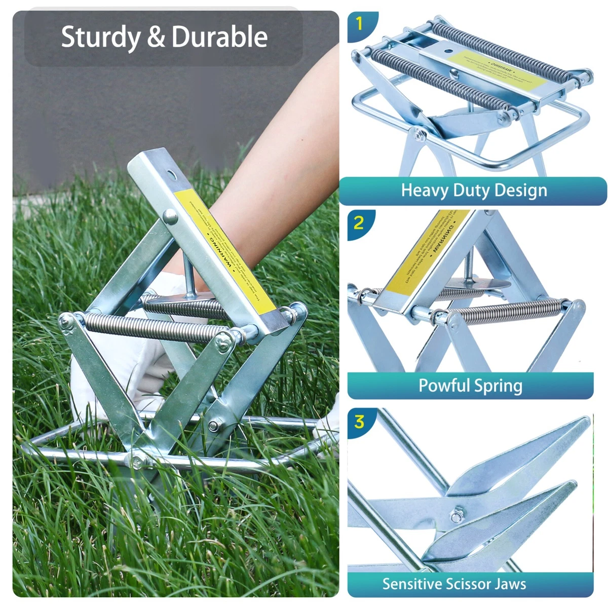 Garsum® Plunger Mole Scissor Trap