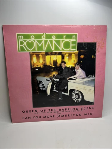 Modern Romance Queen of the Rapping Scene 12" Single UK 1981 WEA