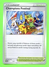 Indonesian Champions Festival SWSH296 NM Pokemon London World Championship 2022