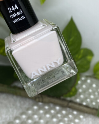 ANNY Nagellack Nail Polish 244 NAKED VENUS rose weiß samt 15ml *neu*