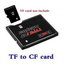 Micro SD TF to CF Card ADAPTER MMC SDHC SDXC COMPACT FLASH TYPE I UDMA