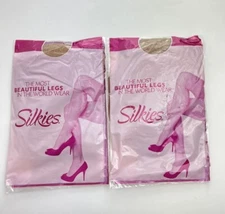 Silkies The Most Beautiful Legs In The World Control Top Pantyhose XX-Large Nude